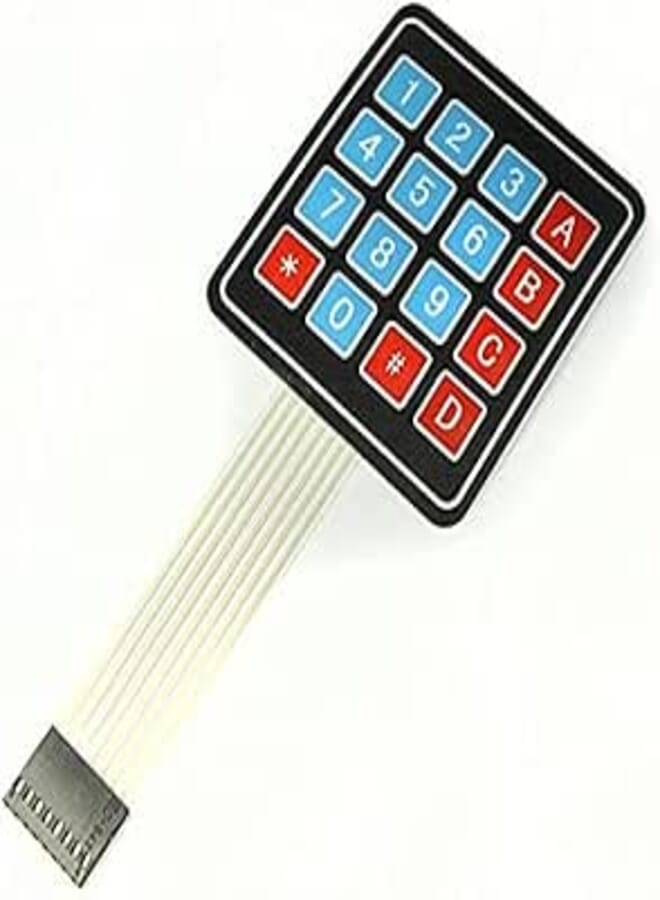 Matrix 4 x 4 Array 16-Key Membrane Switch Keypad Keyboard for Arduino AVR Pic Raspberry Pi